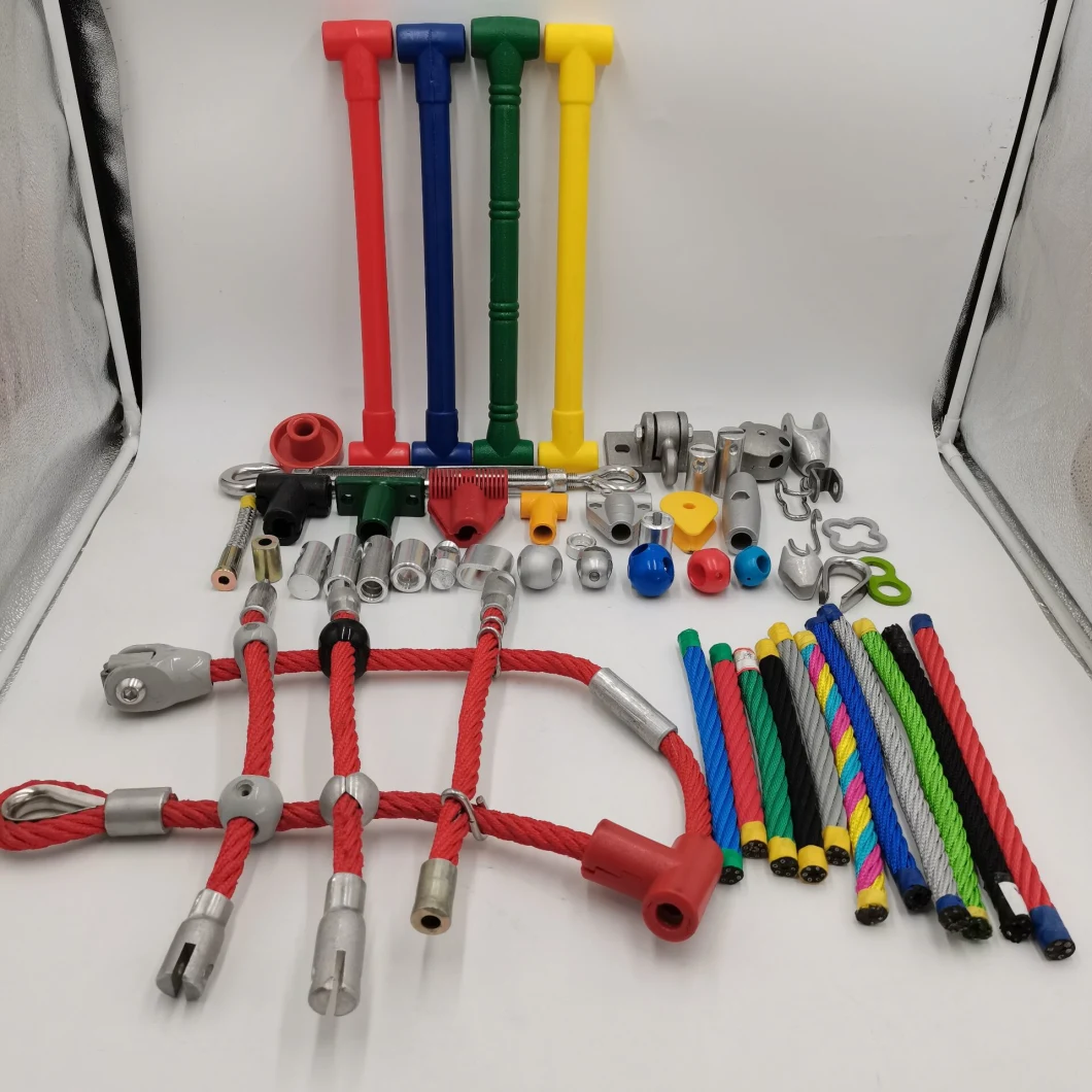 Pp câblent le fil 6 de la corde 16mm de combinaison de terrain de jeu avec le noyau de fibre 5