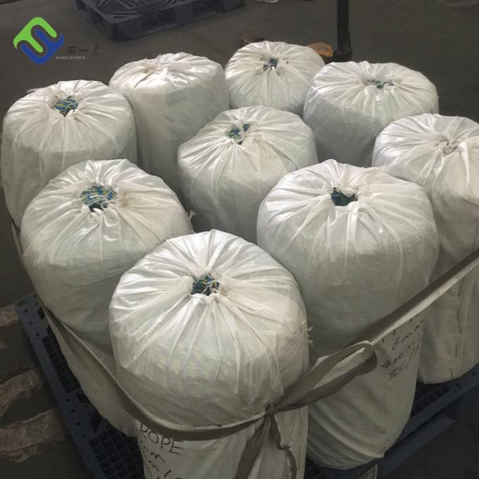 Corde d'amarrage en polypropylène tressée à 8 brins de haute traction Corde marine en PP 4