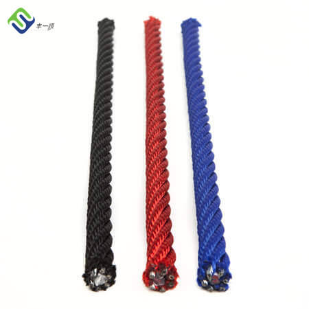 6 monofilament 16mm du c&acirc;ble m&eacute;tallique de combinaison de filet de p&ecirc;che de fils pp 4