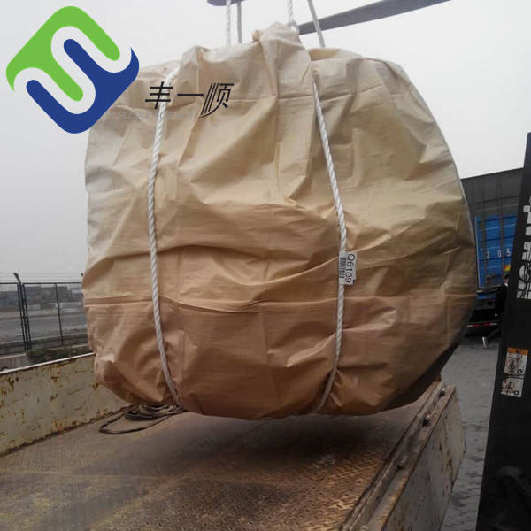 Corde de fibres de nylon à 3 brins tordue Corde de levage de nylon Corde de navires de nylon 9