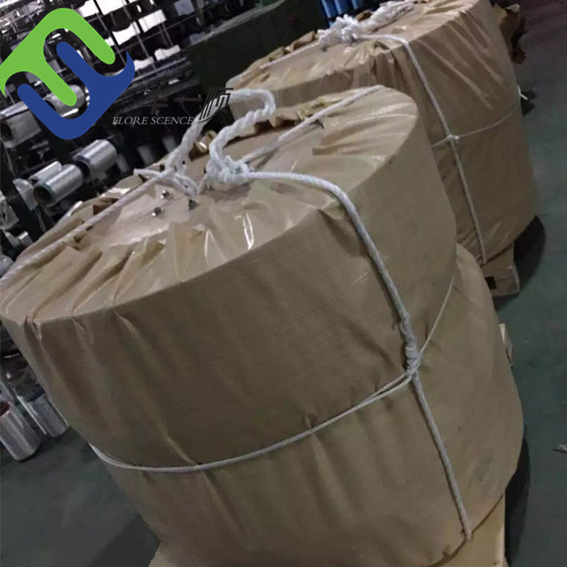 Corde de terrain de jeux en PET ou en PP à 6 brins de 16 mm, combinée à l'extérieur, destinée à l'escalade 16