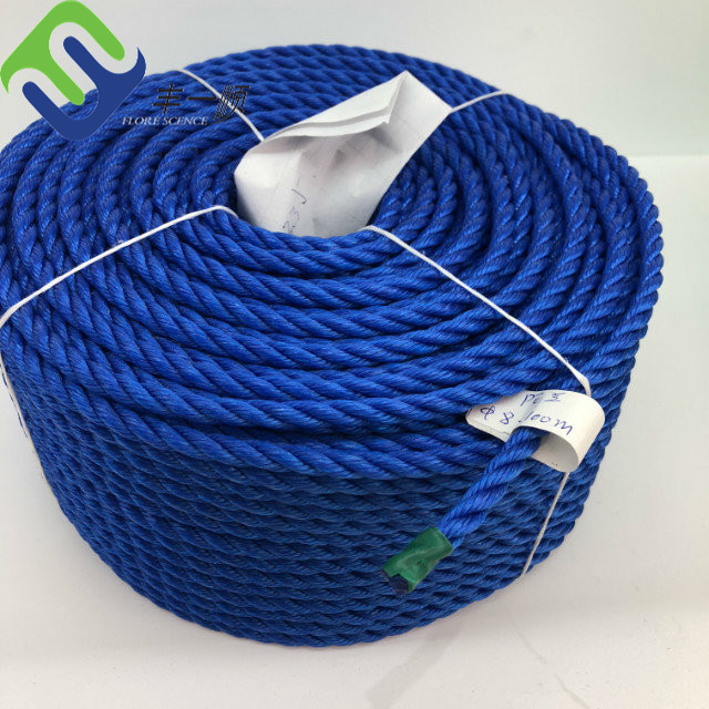 Corde en polypropylène à plusieurs filaments de 16 mm de diamètre pour terrain de jeux en plein air pour enfants 14