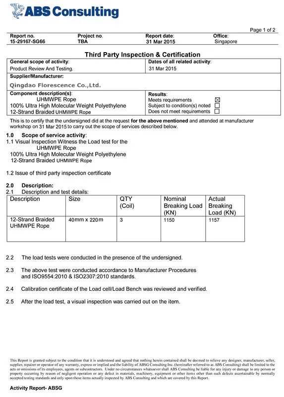 Corde marine en PP de diamètre de 120 mm 8 brins Corde en polypropylène pour remorqueur et bateau 9