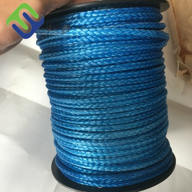 Rope d'amarrage UHMWPE à 12 brins tressés 8