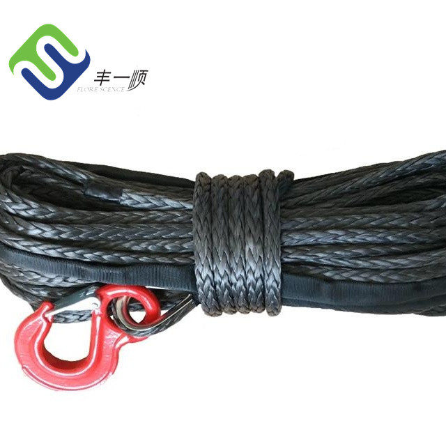 Corde en fibres HMPE tressée à 12 brins Corde UHMWPE Corde UHMWPE Corde marine 17