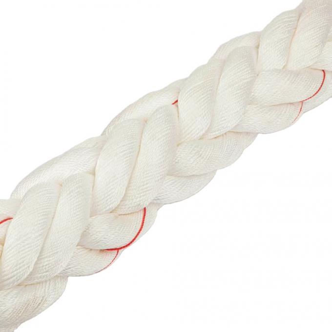 80 mm 60 mm Corde d'amarrage pour bateaux Polyester Corde marine pour bateaux 8 fils 3