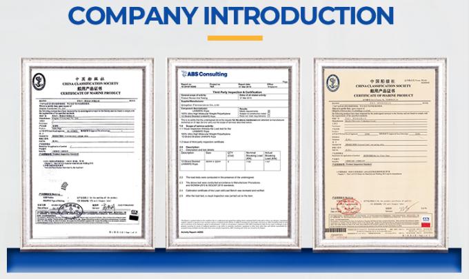 8 brins de polyester mixte en PP queues d'amarrage marines corde 64 mm 72 mm 80 mm avec une longueur de 11 m 11