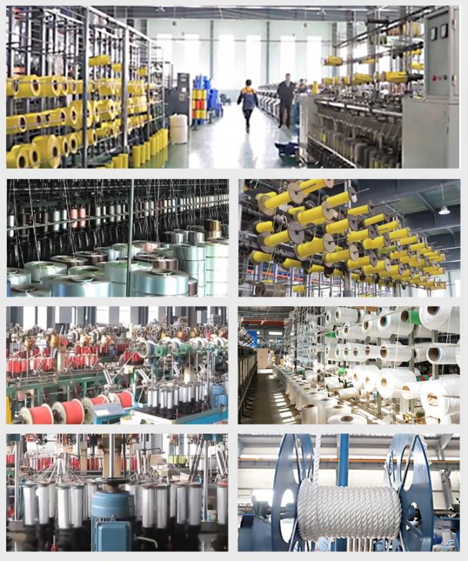 8 brins de polyester mixte en PP queues d'amarrage marines corde 64 mm 72 mm 80 mm avec une longueur de 11 m 12