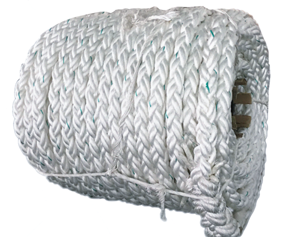 Corde d'amarrage en nylon à double tresse ancre marine / remorque 2"x220m 1