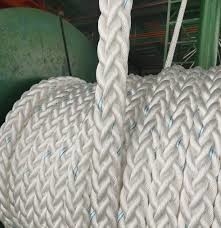 Rope d'ancrage marine double tressée en nylon / corde de remorquage 2"x220m