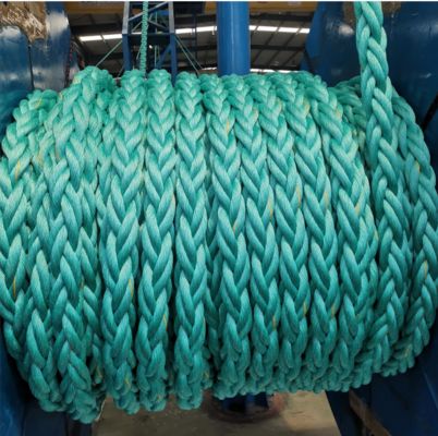 Floating 8 Strand PP Polysteel Marine Aquaculture Rope Marine Mooring Hawser Rope 32mm/48mm/64mm/72mm/80mm Hot Sale