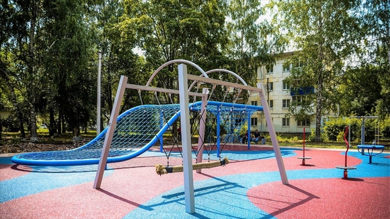 150mmx4 dose le pont de corde de terrain de jeu avec le cordage d'armement de combinaison