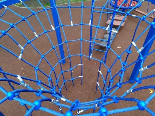 Connecteur net de forme de la corde T de terrain de jeu fait par le matériel en aluminium