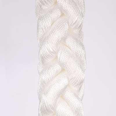 Certificat en nylon de 8 de brin ABS du polyamide 100% Marine Mooring Hawser Rope With