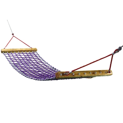 150cm*80cm 6 fils polyester combinaison de corde terrain de jeu hamac balancer