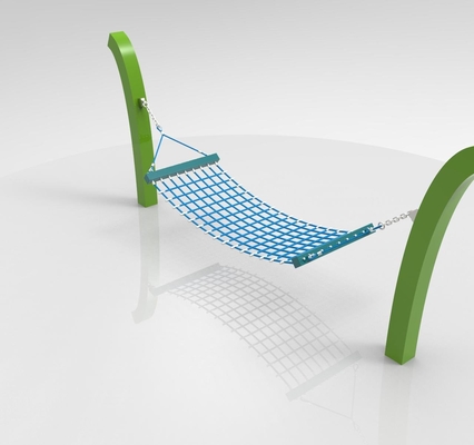Oscillation adaptée aux besoins du client d'hamac de corde de combinaison d'équipement de terrain de jeu de taille