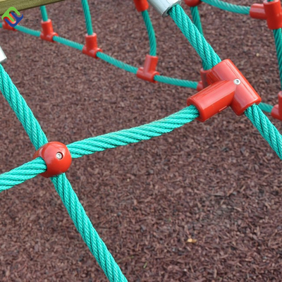 Connecteur en aluminium net s'élevant de la corde T de combinaison pour le terrain de jeu