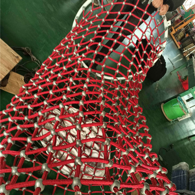 Terrain de jeu extérieur de câble métallique de combinaison montant anti UV net