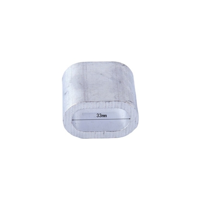attache en aluminium de corde de connecteur de corde de 16mm pour l'équipement extérieur de terrain de jeu