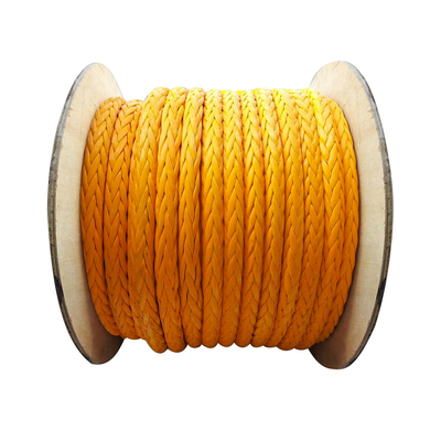 Corde Amsteel UHMWPE à 12 brins flexible à faible étirement 1/4"