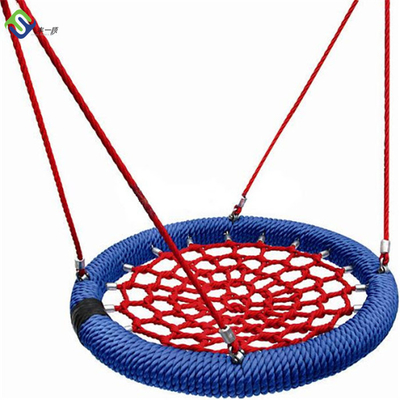 48" Terrain de jeux en plein air polyester nid d'oiseau balancer 120cm pour la cour arrière