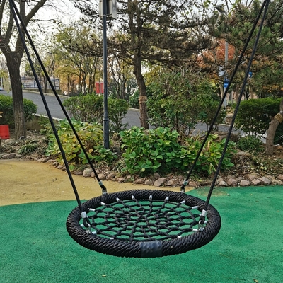 Couleur mixte gris-vert 100 cm de diamètre 12 cm anneau de terrain de jeux Net Swing Avec une grande capacité de chargement