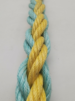 Corde de polypropylène PP à 8 brins Corde marine avec noyau de fil pour bateau