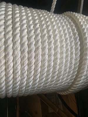 16mmx220m corde tordue en nylon de 3 brins pour Marine Usage