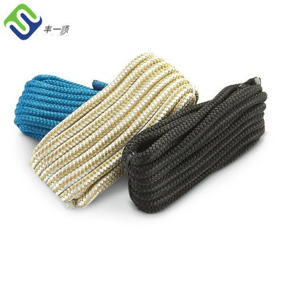 Couleurs multiples à double tresse en nylon cordes d'amarrage de voiliers 6 mm à 50 mm 1/4 " à 2"