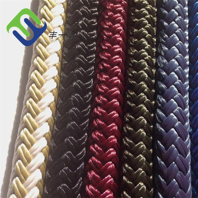 Couleurs multiples à double tresse en nylon cordes d'amarrage de voiliers 6 mm à 50 mm 1/4 " à 2"