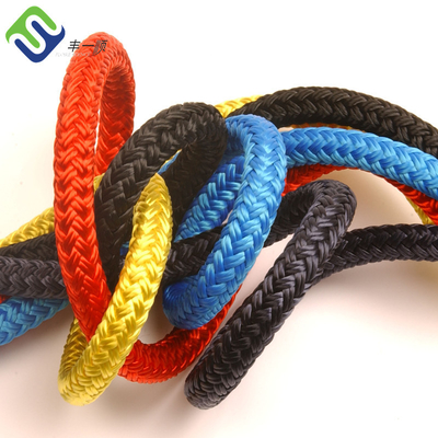 Couleurs multiples à double tresse en nylon cordes d'amarrage de voiliers 6 mm à 50 mm 1/4 " à 2"