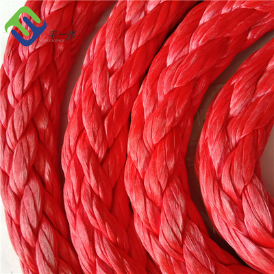 12 brins de haute résistance UHMWPE tressés amarrant la corde 36mm