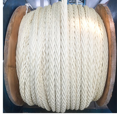 12 brins de haute résistance UHMWPE tressés amarrant la corde 36mm