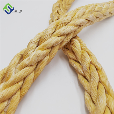 Corde UHMWPE synthétique Tow Rope du brin UHMWPE du bateau 12 18mm pour la marine