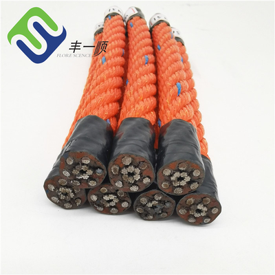 6 filière Pp corde de combinaison de ligne de dannelier renforcée pour la corde marine corde de pêche