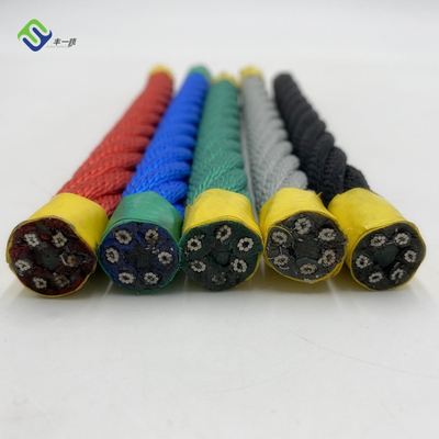 Couleur personnalisée 16 mm Polyester Combination de la corde de terrain de jeu pour l'escalade de la corde Net