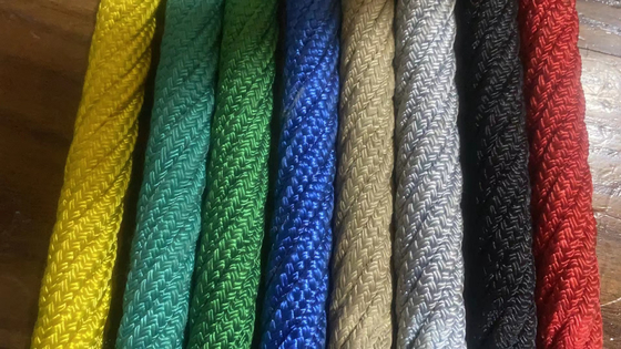 Couleur personnalisée 16 mm Polyester Combination de la corde de terrain de jeu pour l'escalade de la corde Net