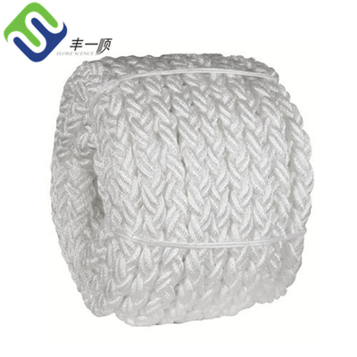 52mm*220m cordes d'amarrage Pp polyester mélangé cordes d'amarrage 8 fils tressés