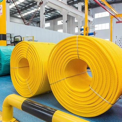 Corde de polyester de 16 mm*500 m pour les performances et la durabilité de l'escalade sur terrain de jeu