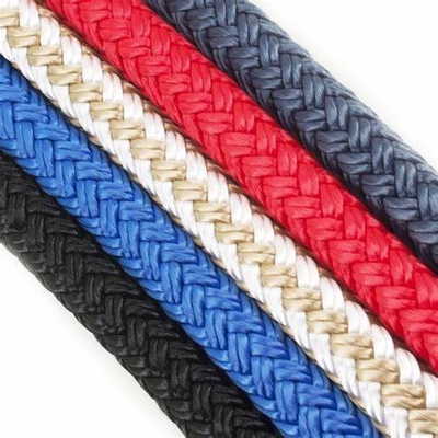 Vente en gros de câbles de remorquage en nylon double tressé PA6 pour yachts / ancrage / amarrage