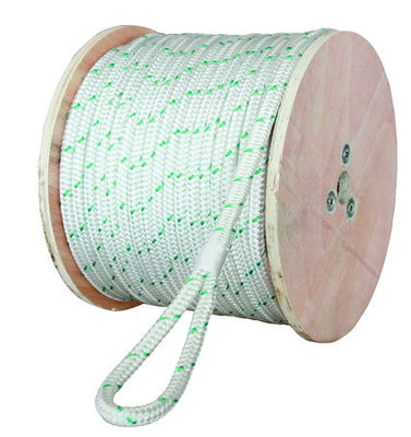 Vente en gros de câbles de remorquage en nylon double tressé PA6 pour yachts / ancrage / amarrage