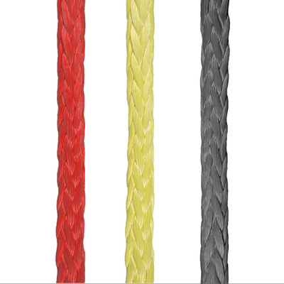 Corde en fibre synthétique UHMWPE tressée à 12 brins de haute résistance de 48 mm de diamètre pour le remorquage de navires de mer