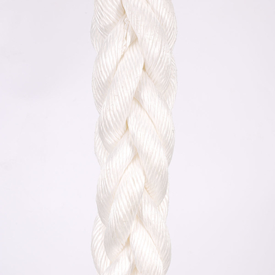 Vente en gros de 220 M de polypropylène PP blanc de haute résistance à 8 brins 68 mm