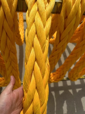 Couverture en polyester en UHMWPE à double tresse 56 mmx240 m avec boucle d'oeil épissée