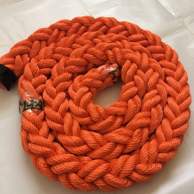 8 brins de polyester mixte en PP queues d'amarrage marines corde 64 mm 72 mm 80 mm avec une longueur de 11 m