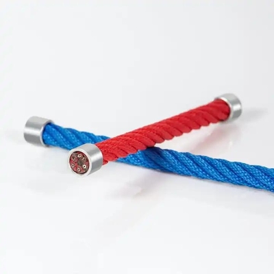 Réseaux d'escalade de terrain de jeux de taille personnalisée en corde de polyester à 6 brins