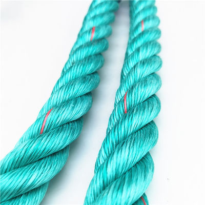 Corde en polypropylène à trois brins résistante à la pourriture, UV stabilisée, haute résistance à l'abrasion, destinée à la pêche commerciale et aquatique