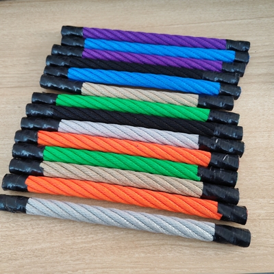 6 brins de corde de combinaison en PP de 16 mm pour un terrain de jeu en corde extérieure durable