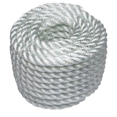 Corde en nylon 3 torons 4mm-56mm Longueur personnalisée pour la pêche et la marine