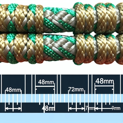 8 fils de corde d'amarrage marine en PP de 30 mm à 120 mm en polypropylène flottant